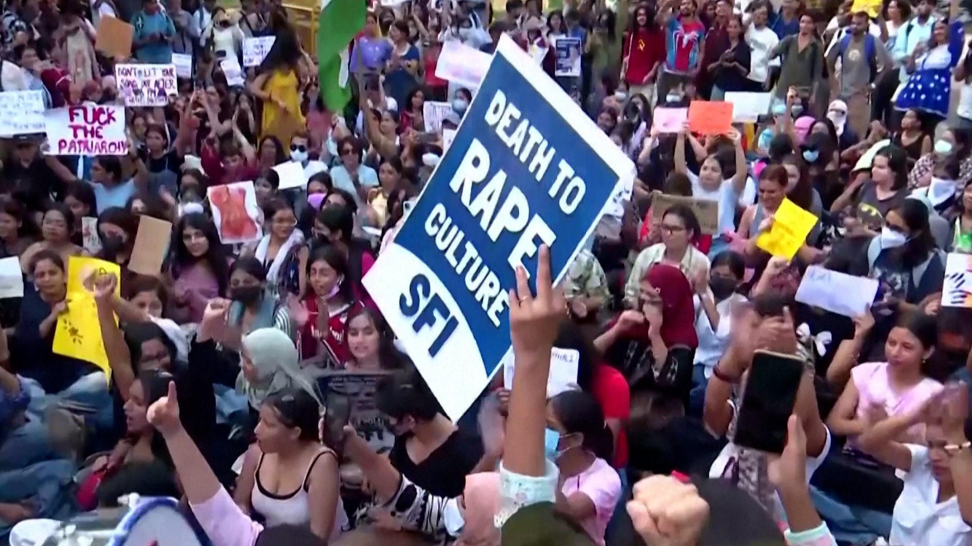 Video thumbnail for ‘We need freedom’: Delhi women protest sexual violence