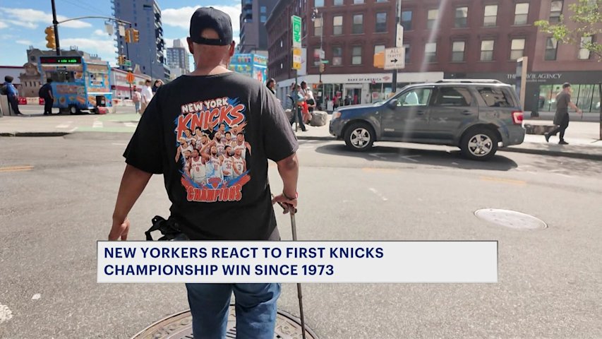 Video thumbnail for New York Knicks fans say they're ready for first-ever ticker-tape parade