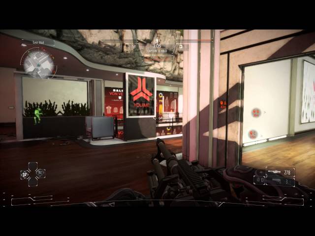 Video thumbnail for Killzone: Shadow Fall - Warzone on The Park Map: Capture & Hold Two Kills, Support 1 Lost Match