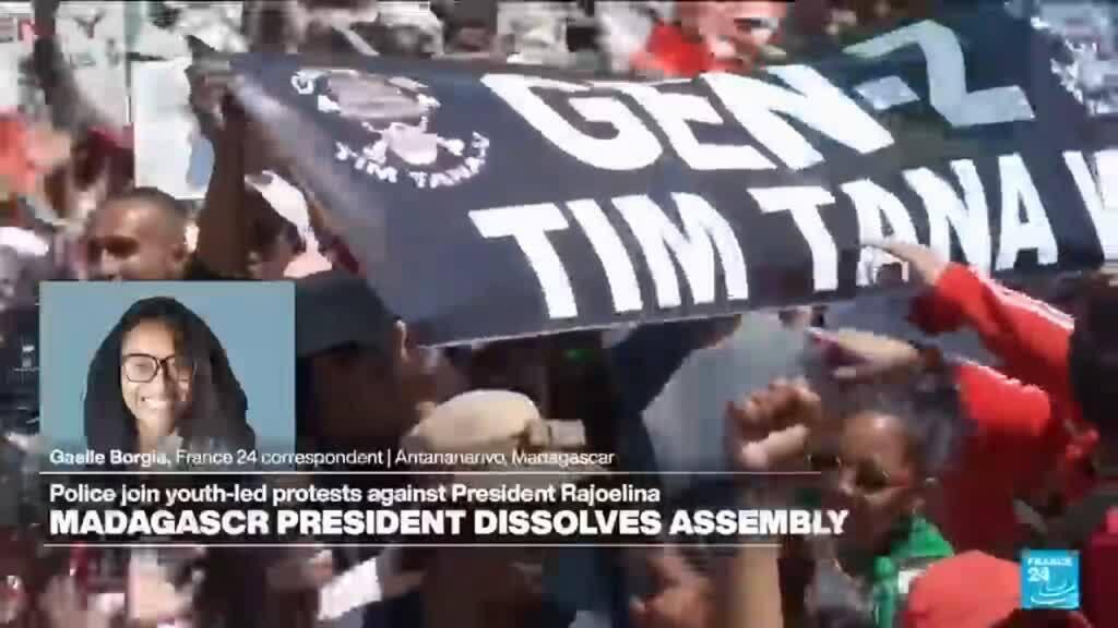 Video thumbnail for Madagascar plunges into uncertainty after President flees the country