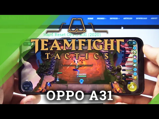 Video thumbnail for TFT Mobile Gameplay on Oppo A31 2020 - Quality & performance Chekcup