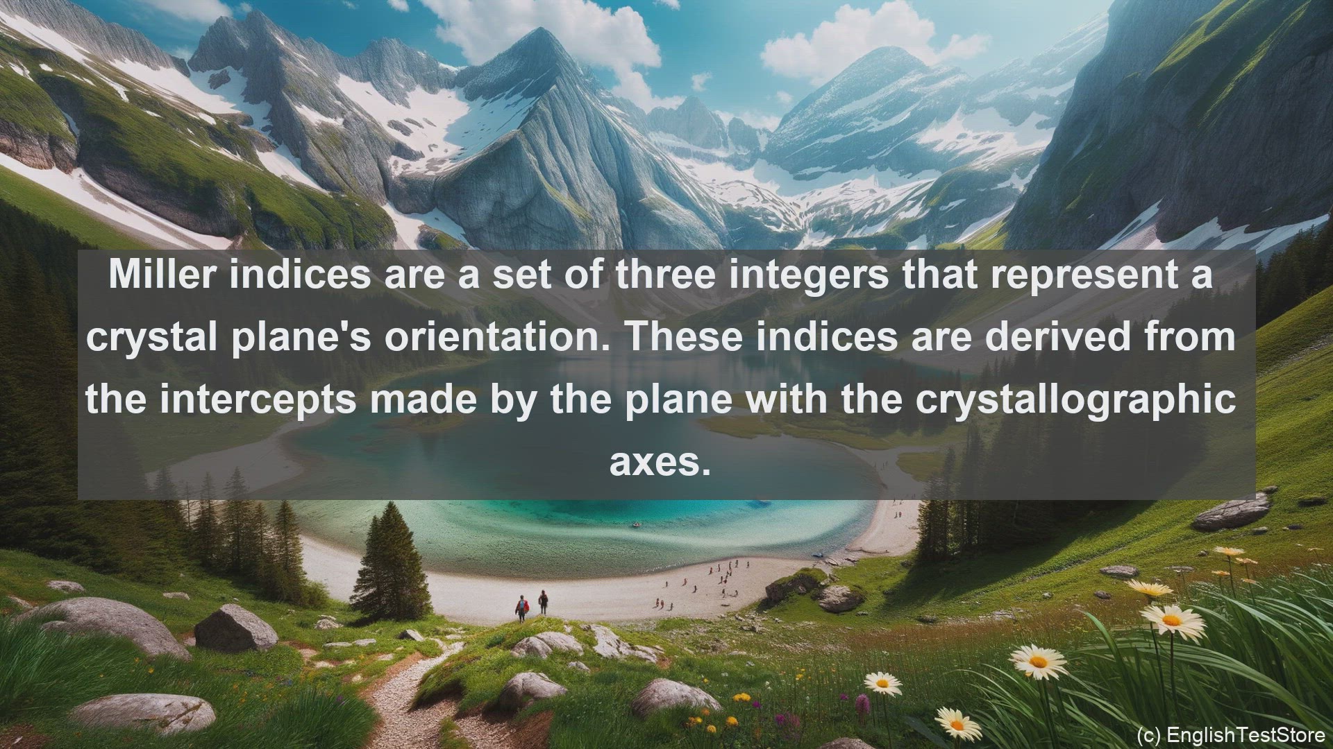 'Video thumbnail for Miller indices in science  definition and examples'