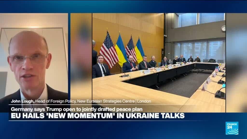 Video thumbnail for Will Ukraine receive any 'meaningful security guarantees from its Western allies'?