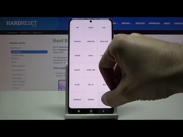 Video thumbnail for All the Secret Codes Shown on Samsung Galaxy S21+ - Discover Hidden Options, Menus on Galaxy S21+
