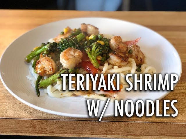 Video thumbnail for Teriyaki Shrimp Stir Fry with Noodles | Cooking Basics & Essentials Ep. 8 | Cooking with Anadi