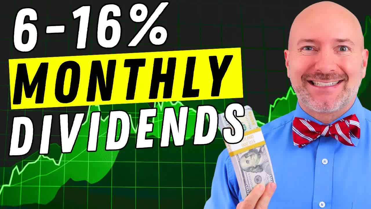 Video thumbnail for High-Yield Dividend Stocks: BDCs, REITs, and Long-Term Investing Strategies