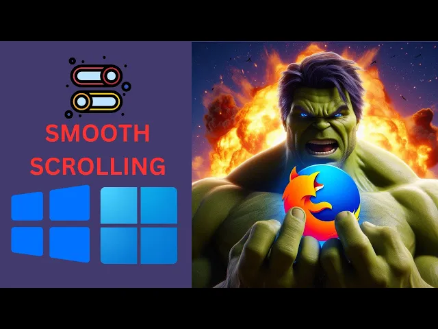 'Video thumbnail for How to Enable or Disable Smooth Scrolling in Mozilla Firefox on Windows 11 or 10 | GearUpWindows'
