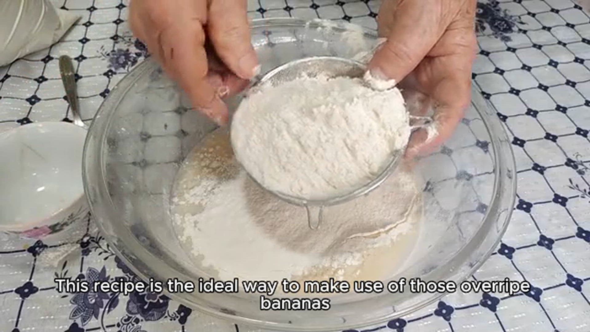 'Video thumbnail for Banana loaf recipe'