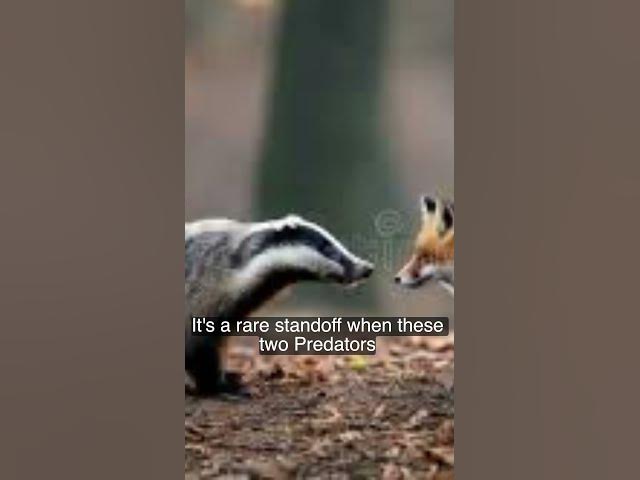 Video thumbnail for European Badger vs Red Fox |@patrickbell7035