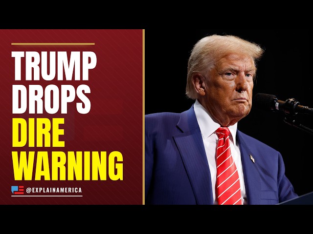 Video thumbnail for CODE RED: Trump Drops Ominous Warning Before Midterms
