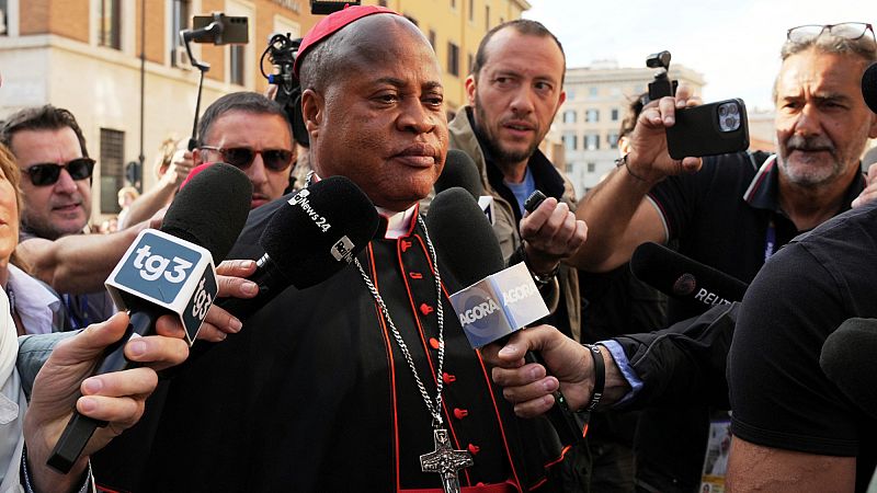 Video thumbnail for Deliberations continue at the Vatican ahead of the gathering to choose a new pope