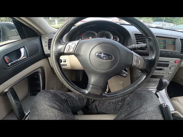 Video thumbnail for How to Enable or Disable Park Assistant Sensor in Subaru Outback III (2005–2009) - Manage Sensors