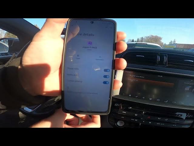 Video thumbnail for How to Check Contact List on Radio Display in Jaguar F-Pace ( 2015 - now ) Open Phone Book