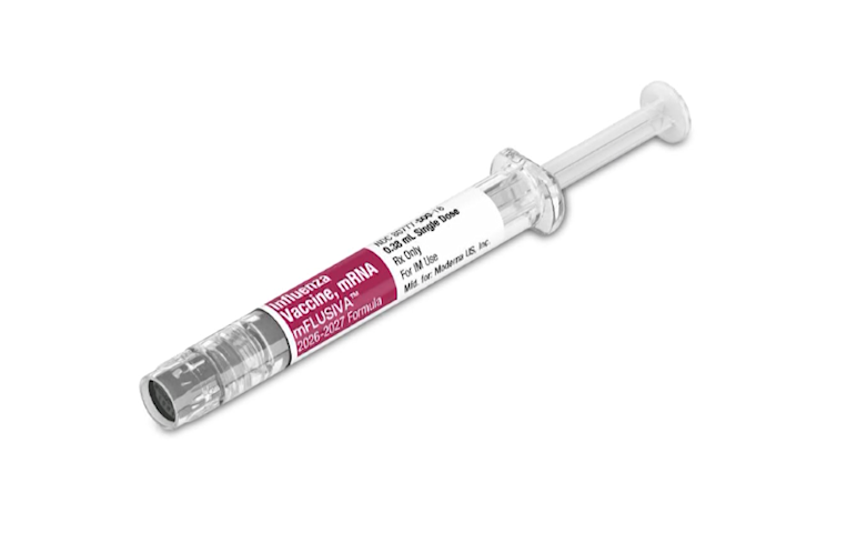Video thumbnail for First mRNA-based flu shot approved in U.S. for adults 50 and older ahead of flu season