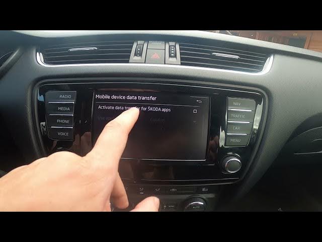 Video thumbnail for How to Manage Mobile Data Transfer in Skoda Octavia III ( 2013 – 2020 )
