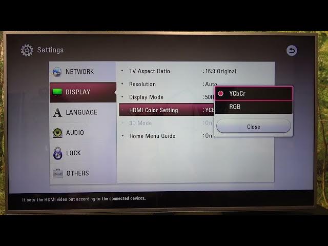 Video thumbnail for How To Adjust Color Settings on LG Blu-Ray