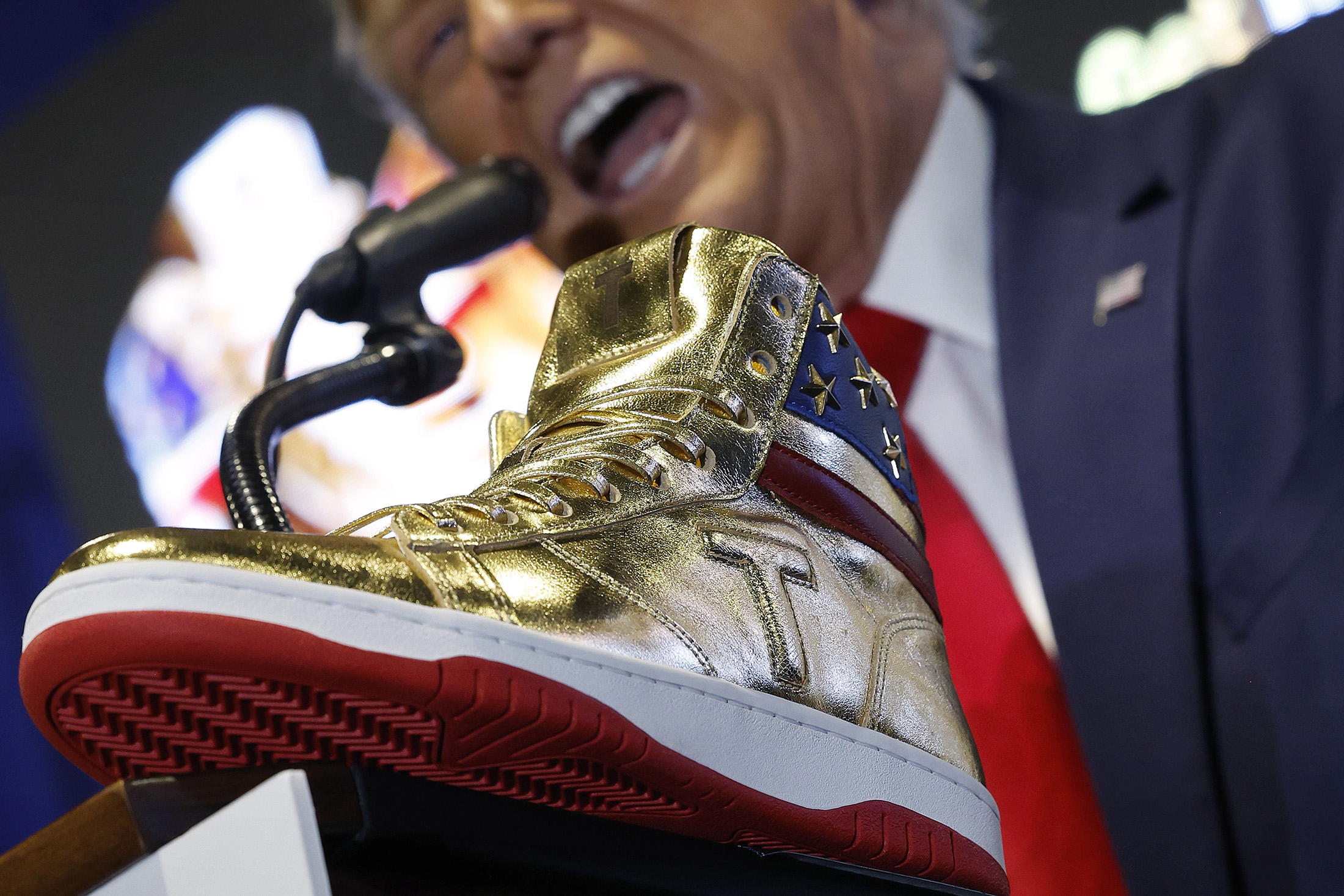 'Video thumbnail for Donald Trump's New Sneakers: A Fashion Statement or Political Symbol?'