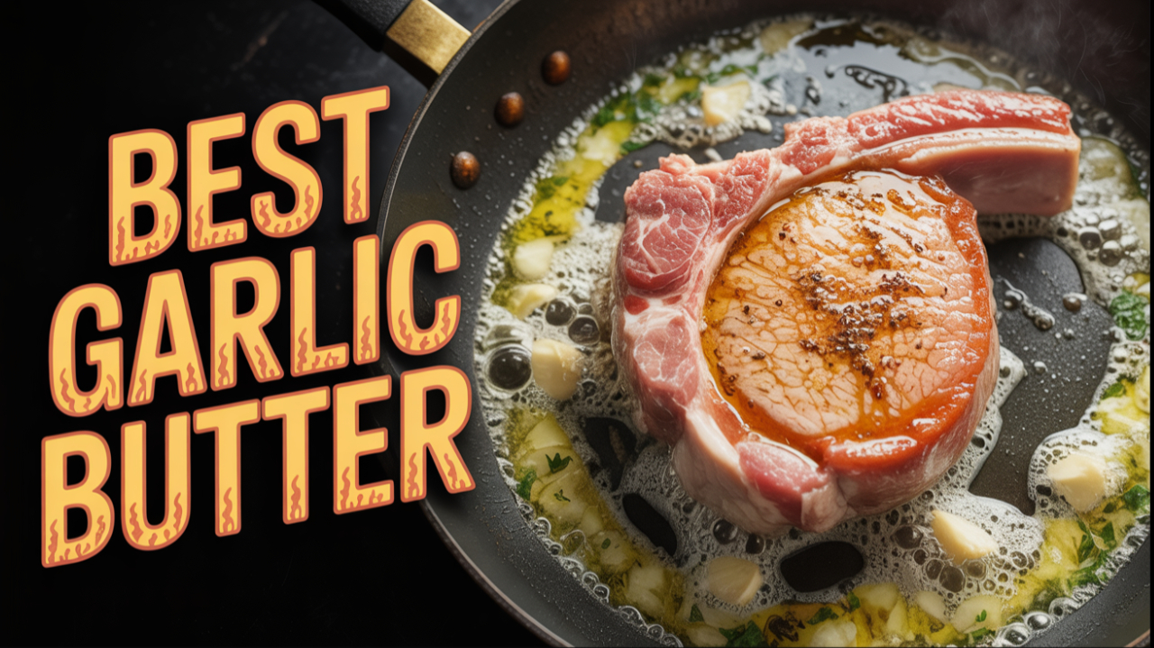 Video thumbnail for Garlic Butter Pork Chops