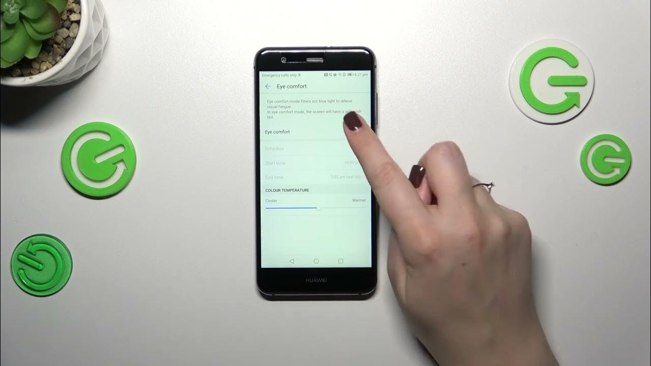 Video thumbnail for How to Activate Eye Comfort Mode on HUAWEI P10 Lite