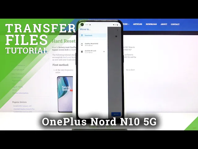 Video thumbnail for How to Transfer Files to SD Card in ONEPLUS Nord N10 5G – Relocate Files