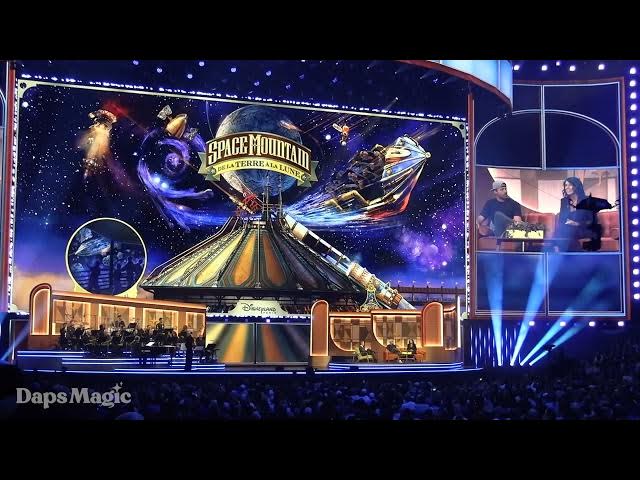 Video thumbnail for "Space" Attractions Announcements | Horizons: A Carousel of Progress D23 Disney Showcase Medley 4K