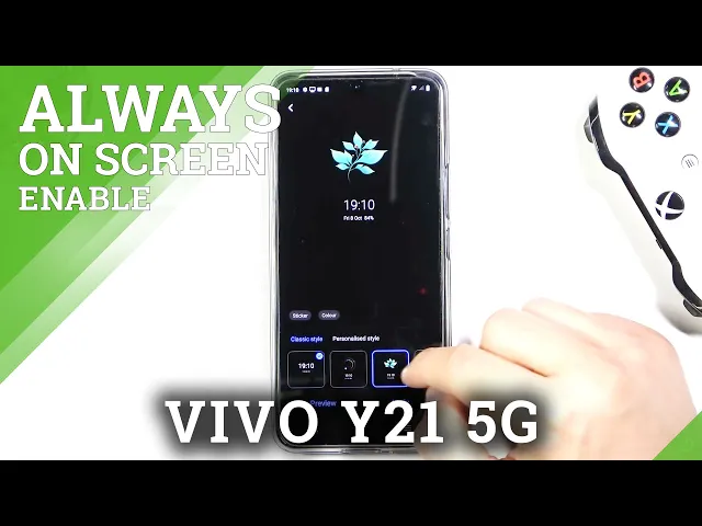 Video thumbnail for How to Customize Always on Display on VIVO V21 5G - Adjust AOD