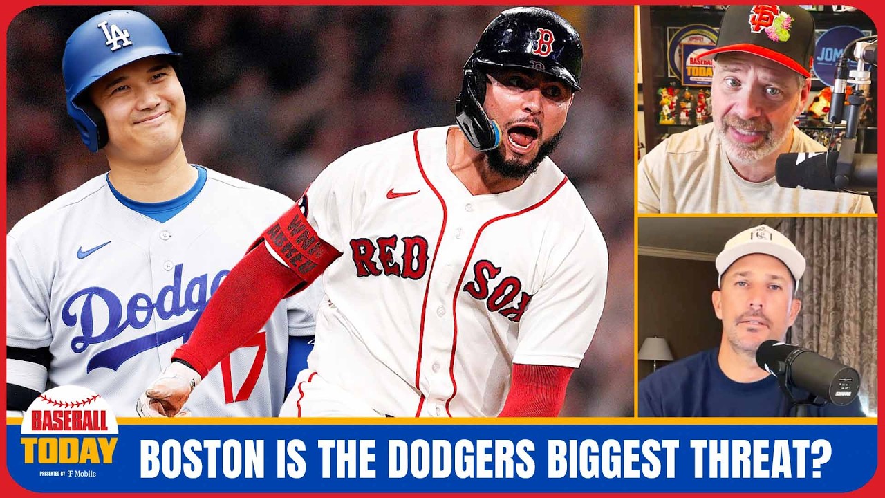 Video thumbnail for Are the Red Sox the Dodgers' biggest threat in MLB? | Baseball Today