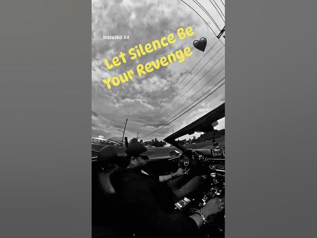 Video thumbnail for Let silence be your revenge. 💀🖤🌫️Sometimes the loudest answer… is none.#POV #revengemood