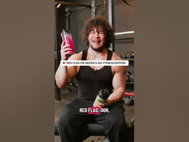 Video thumbnail for Red flag 🚩or Green flag ✅: fitness edition |  #myprotein #gym #trend