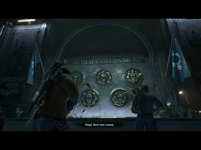 Video thumbnail for Gears of War: E-Day - Act 1 Chapter 2: Look Around The Recruitment Center (Helmet, Boots, Magazine)
