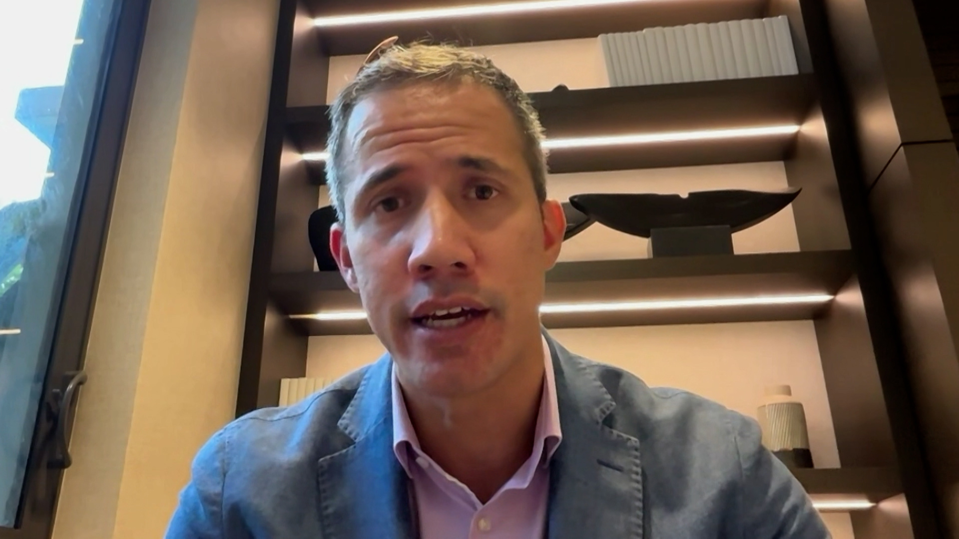 Video thumbnail for Venezuela’s former opposition leader Juan Guaido denounces Delcy Rodriguez