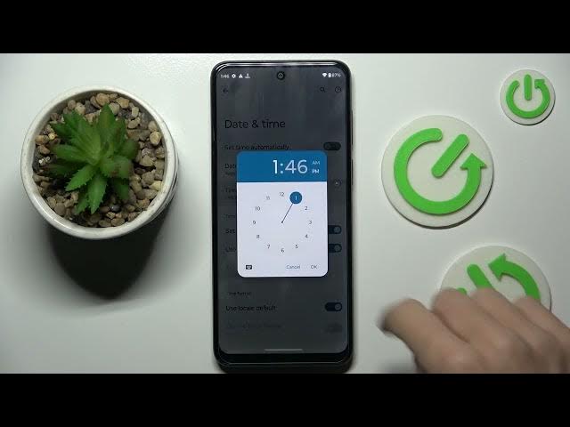 Video thumbnail for How to Change Date and Time on the MOTOROLA Moto G53 - Manually Set Time and Date