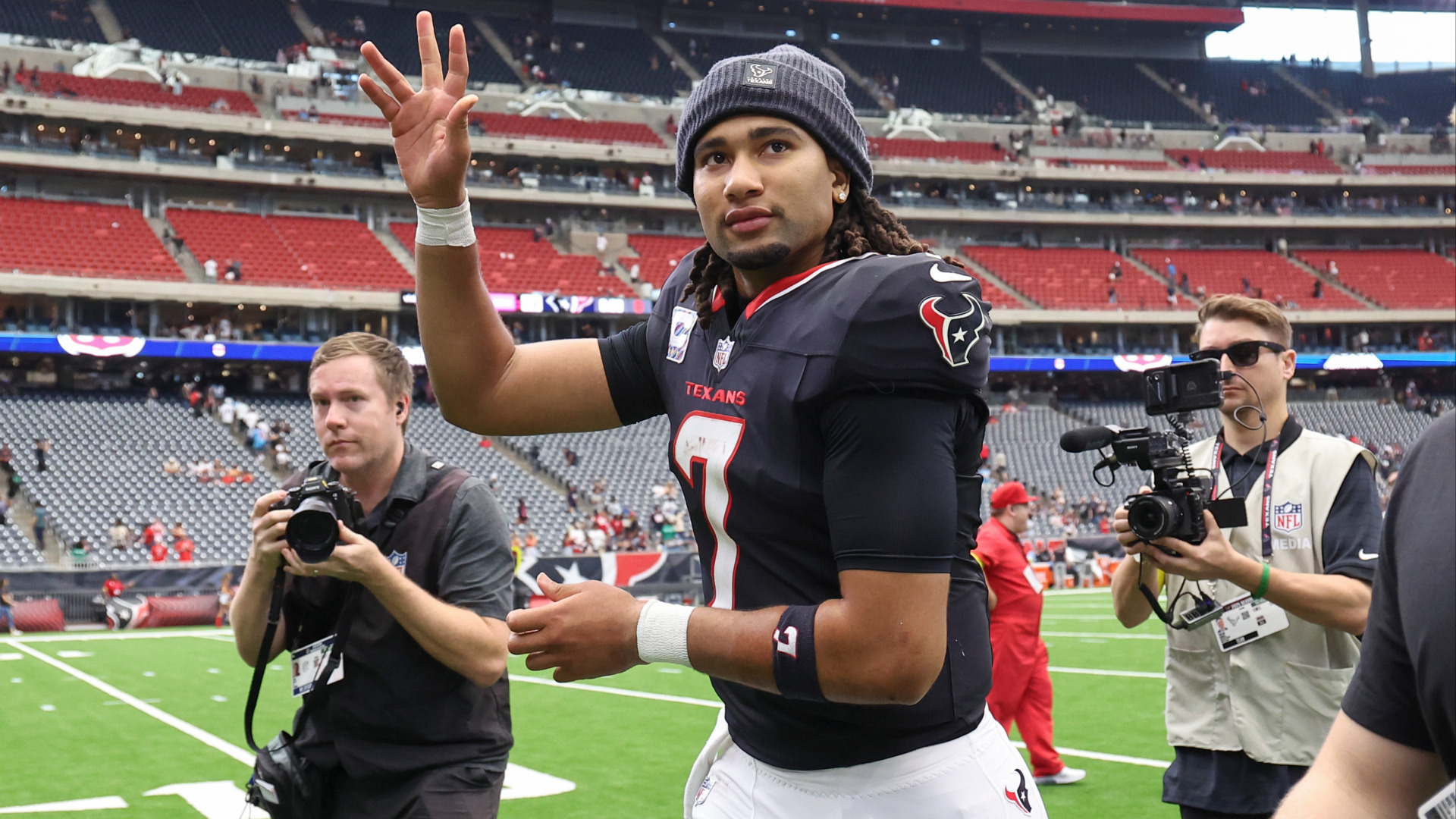 Video thumbnail for Is Quarterback CJ Stroud Holding Back the Houston Texans?