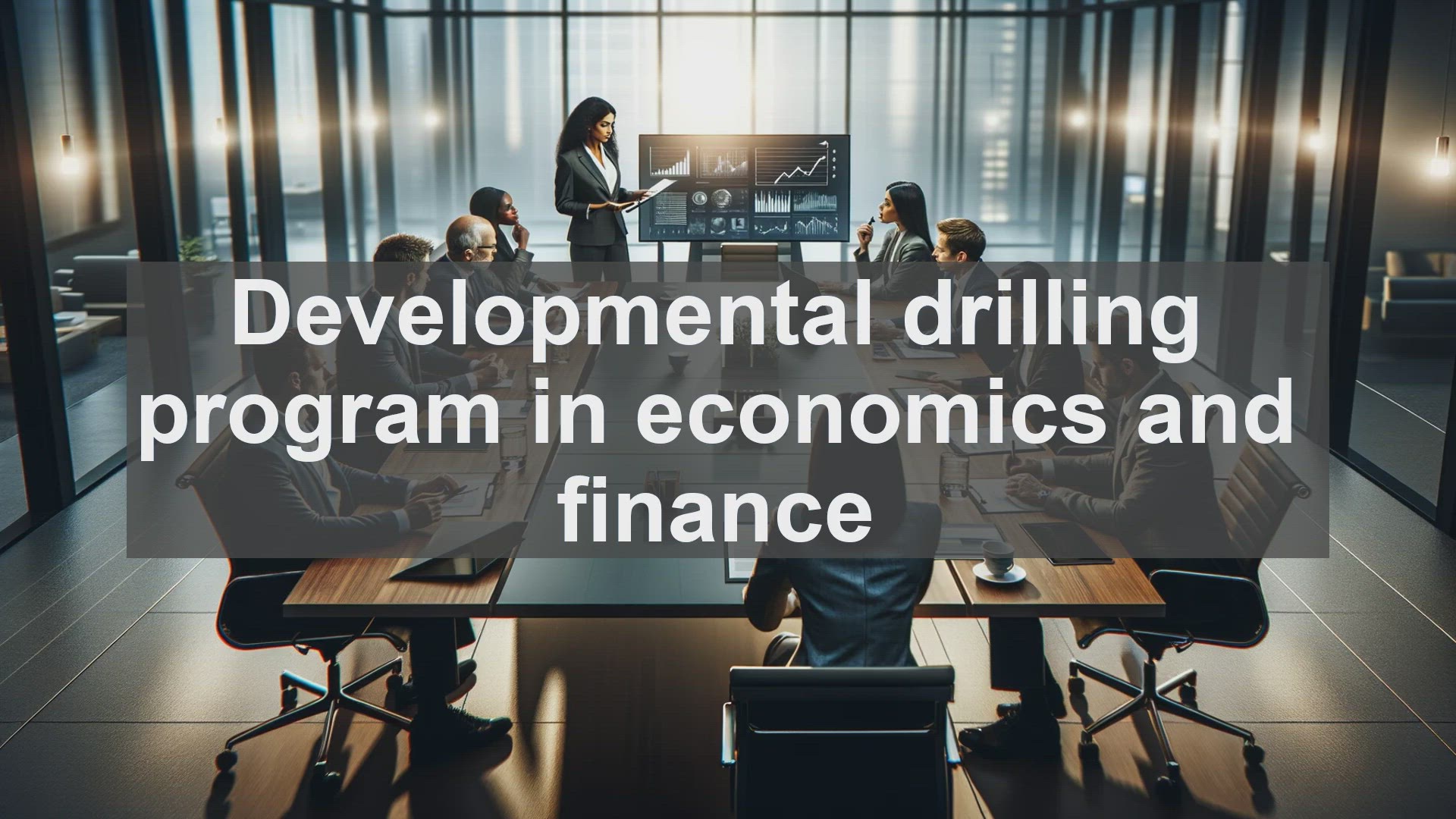 'Video thumbnail for Developmental drilling program in economics and finance'