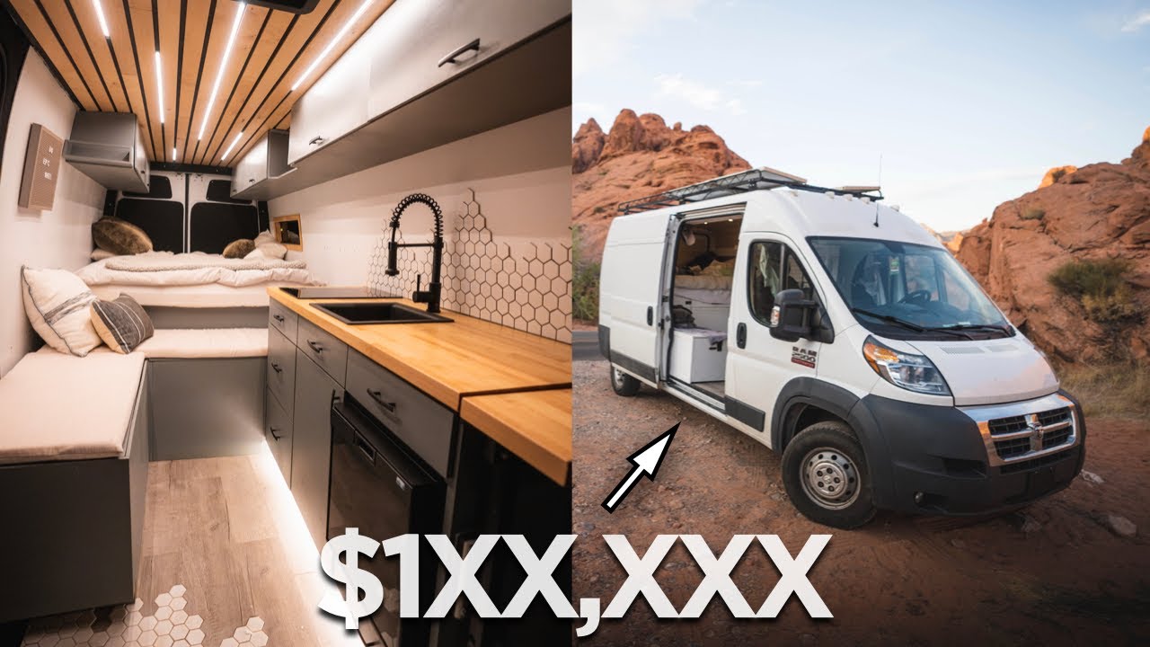 'Video thumbnail for This is how much $$$ we’ve made building camper vans'