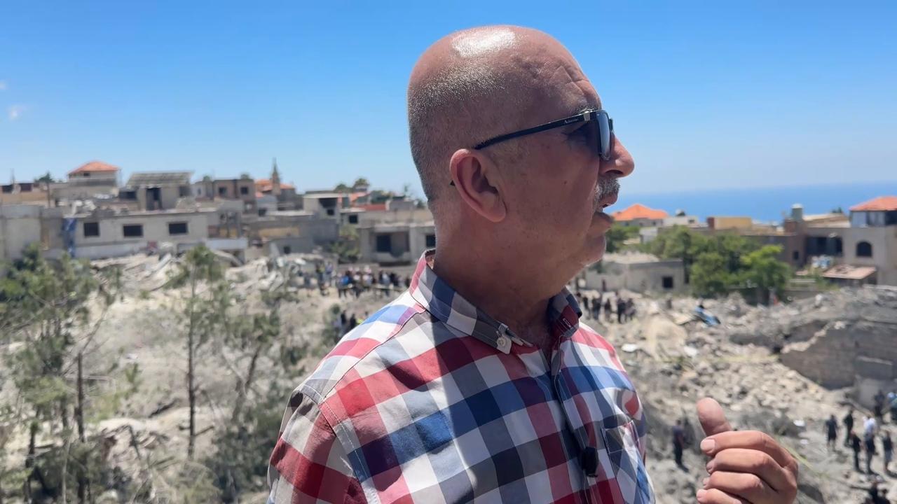 Video thumbnail for Lebanon: Search, rescue operations continue in southern Lebanon after Israeli airstrike.