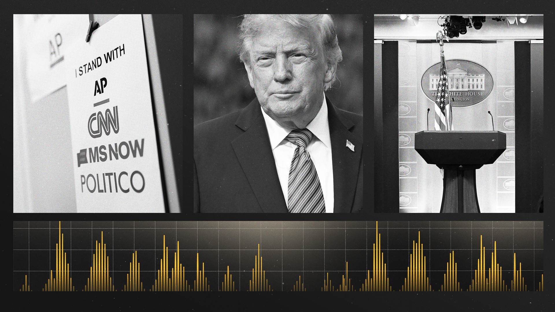 Video thumbnail for Trump tried to ban three news outlets. A judge said no. What happens now? Let’s go Off Script