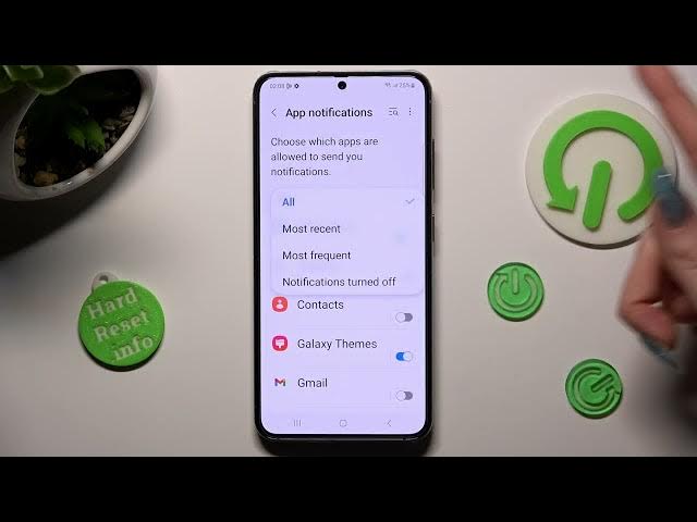 Video thumbnail for How to Turn On/Off App Notifications on SAMSUNG GALAXY S23 – Manage Notifications
