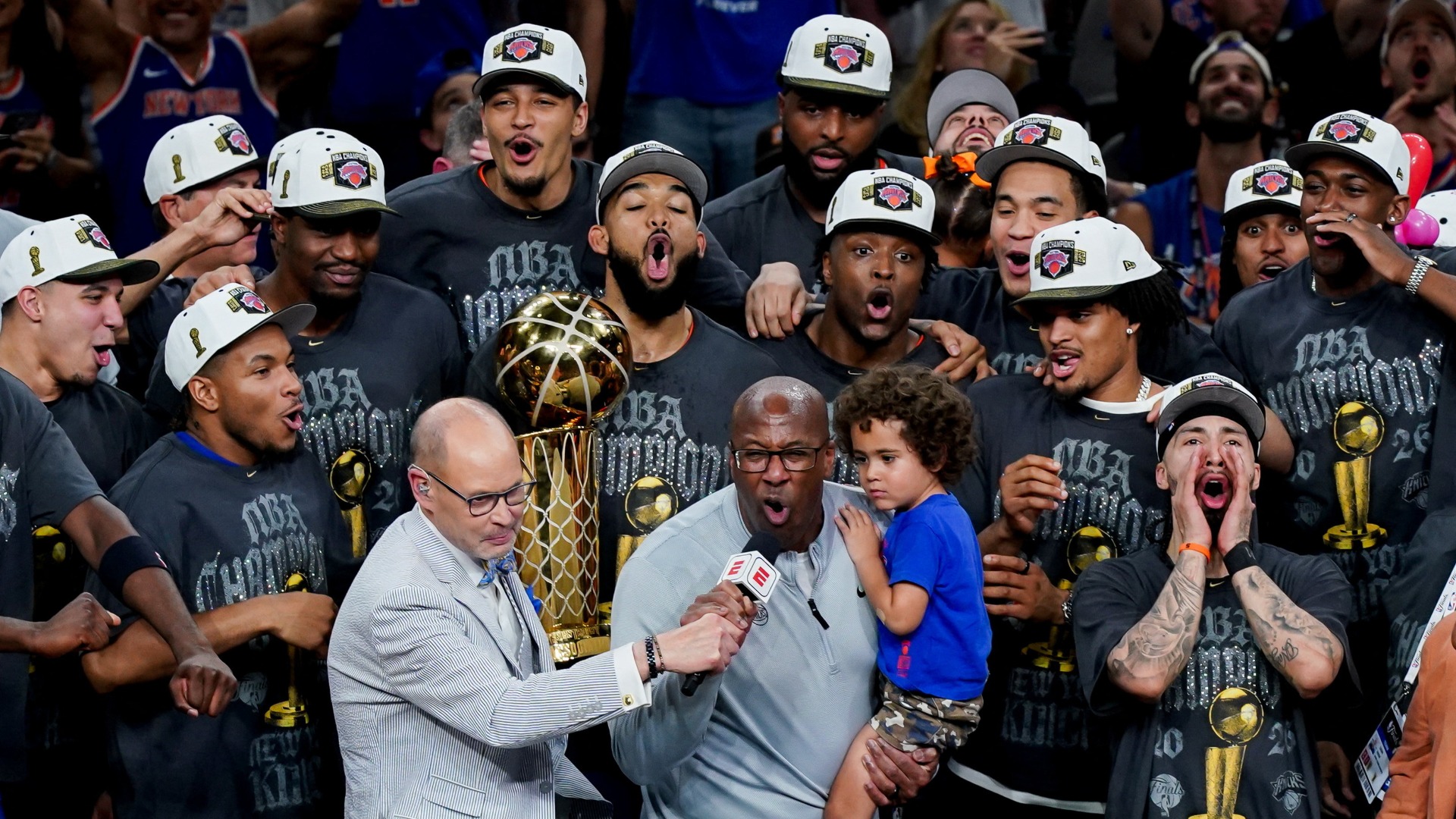 Video thumbnail for New York Knicks Clinch NBA Championship After 53 Years