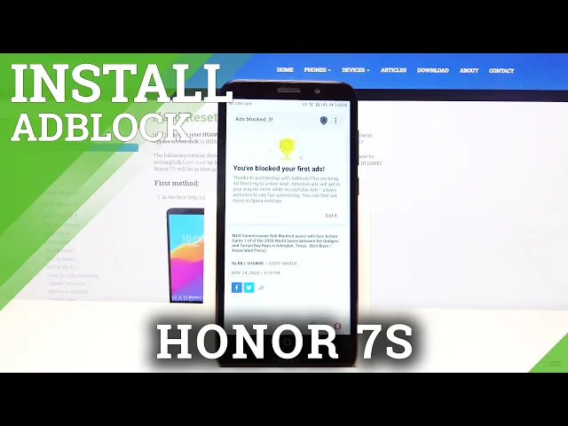 Video thumbnail for How to Block Ads with Opera Mini in Honor 7S?