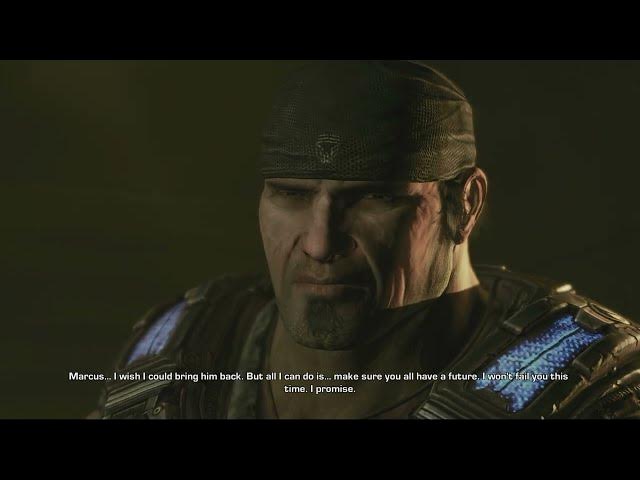Video thumbnail for Gears of War 3 - Act 5: Marcus Fenix Tells Adam Fenix (Father) That Dominic Santiago Died Cutscene