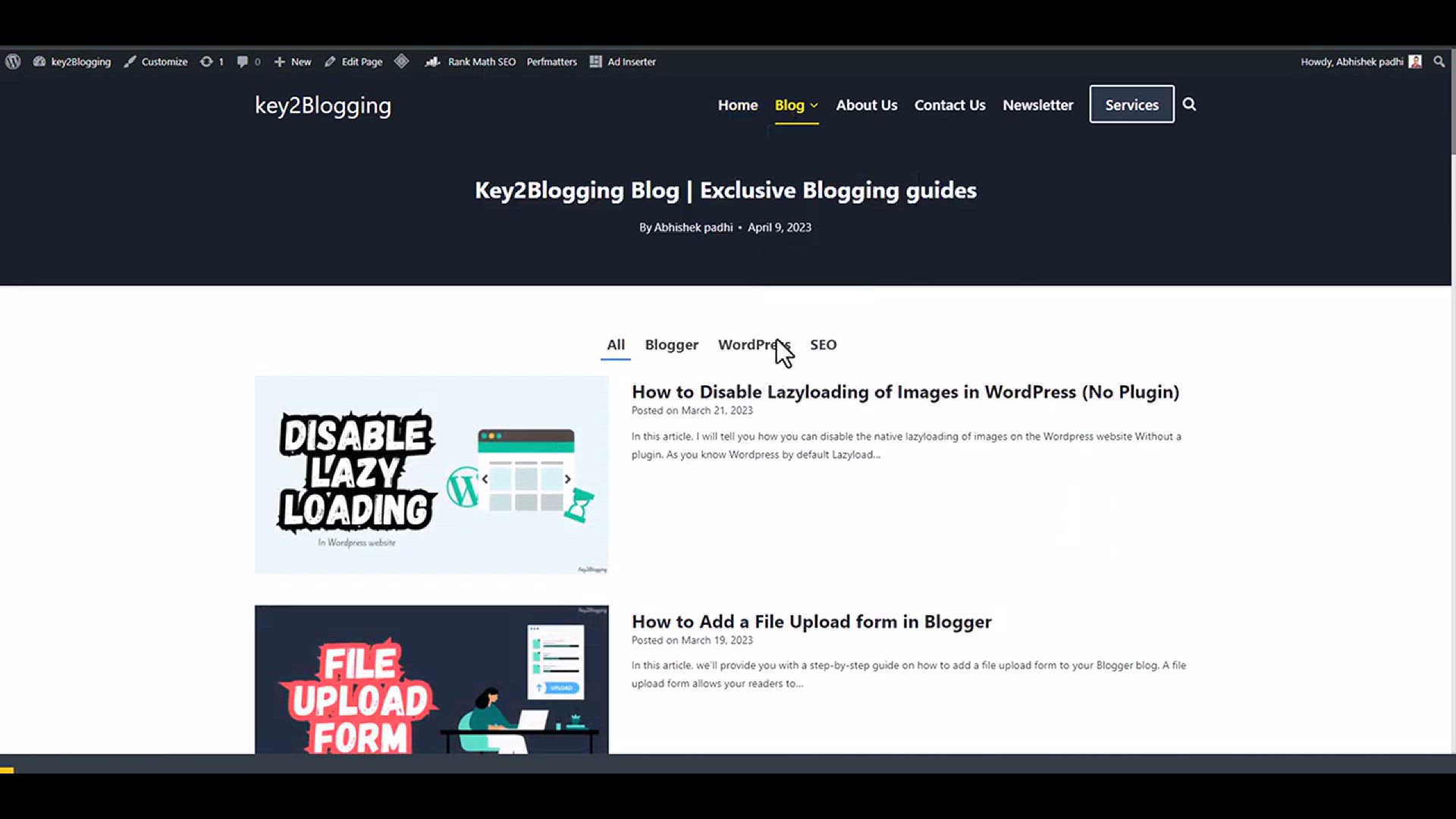 'Video thumbnail for How to Design a Blog page in Wordpress using Kadence Blocks Pro'