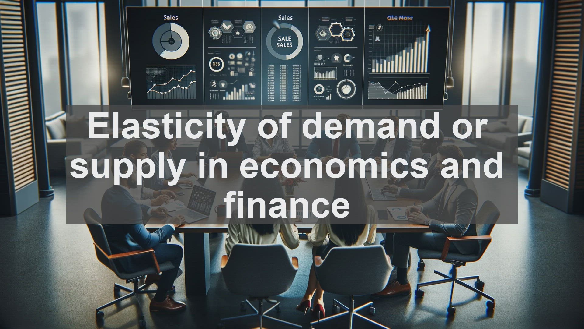 'Video thumbnail for Elasticity of demand or supply in economics and finance'