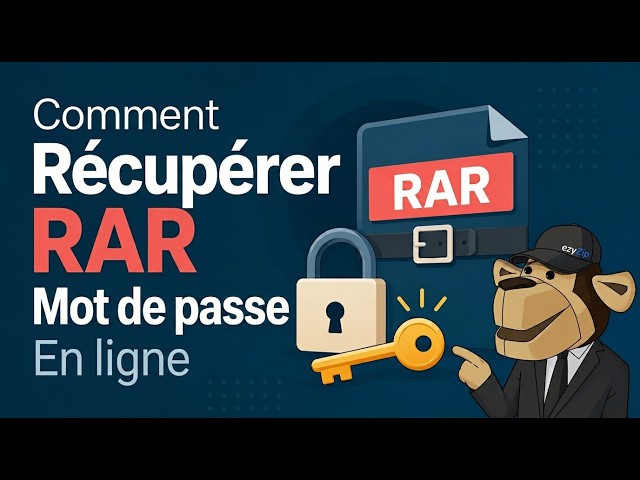 Video thumbnail for 📦 Comment Déchiffrer un Mot de Passe RAR en Ligne | Aucune Installation de Logiciel Requise