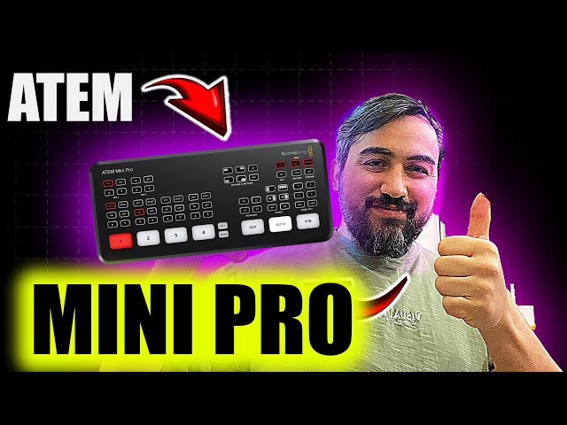 Video thumbnail for Blackmagic Design ATEM Mini Pro Review