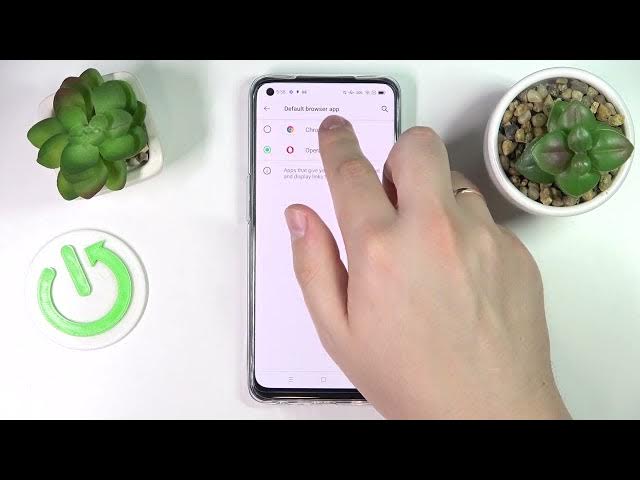 Video thumbnail for OPPO Reno 5Z  - How To Set Chrome As Default Browser