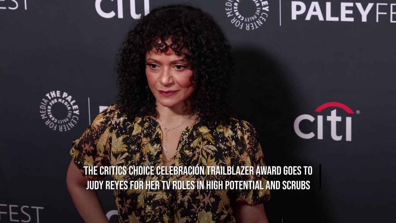 Video thumbnail for John Leguizamo and Inde Navarrette honoured by Critics Choice Celebración.