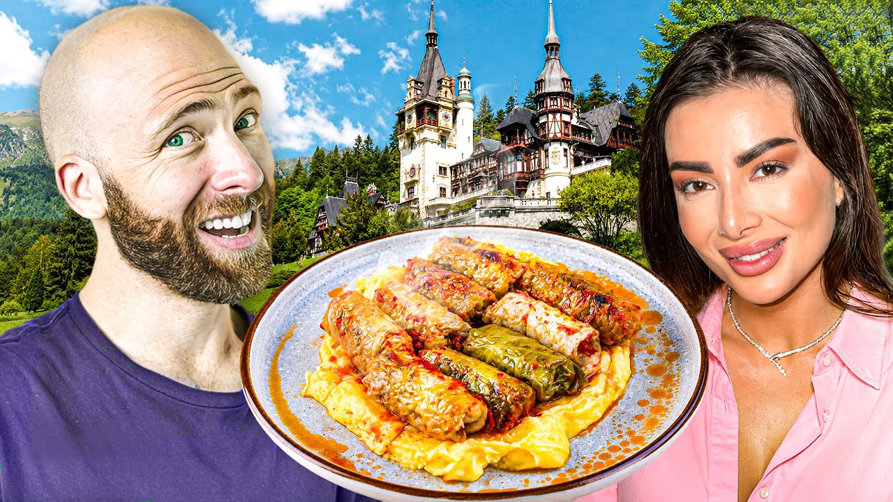 Video thumbnail for I Tried Romanian Food for the First Time!!