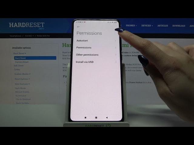 Video thumbnail for How to Manage Apps Permissions in XIAOMI Redmi K30 Pro - Change Apps Permissions
