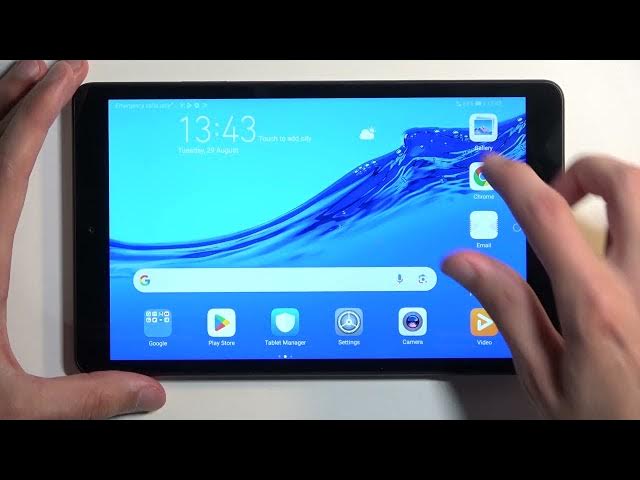 Video thumbnail for How to Insert SIM Card & SD Card into Huawei MediaPad M5 Lite